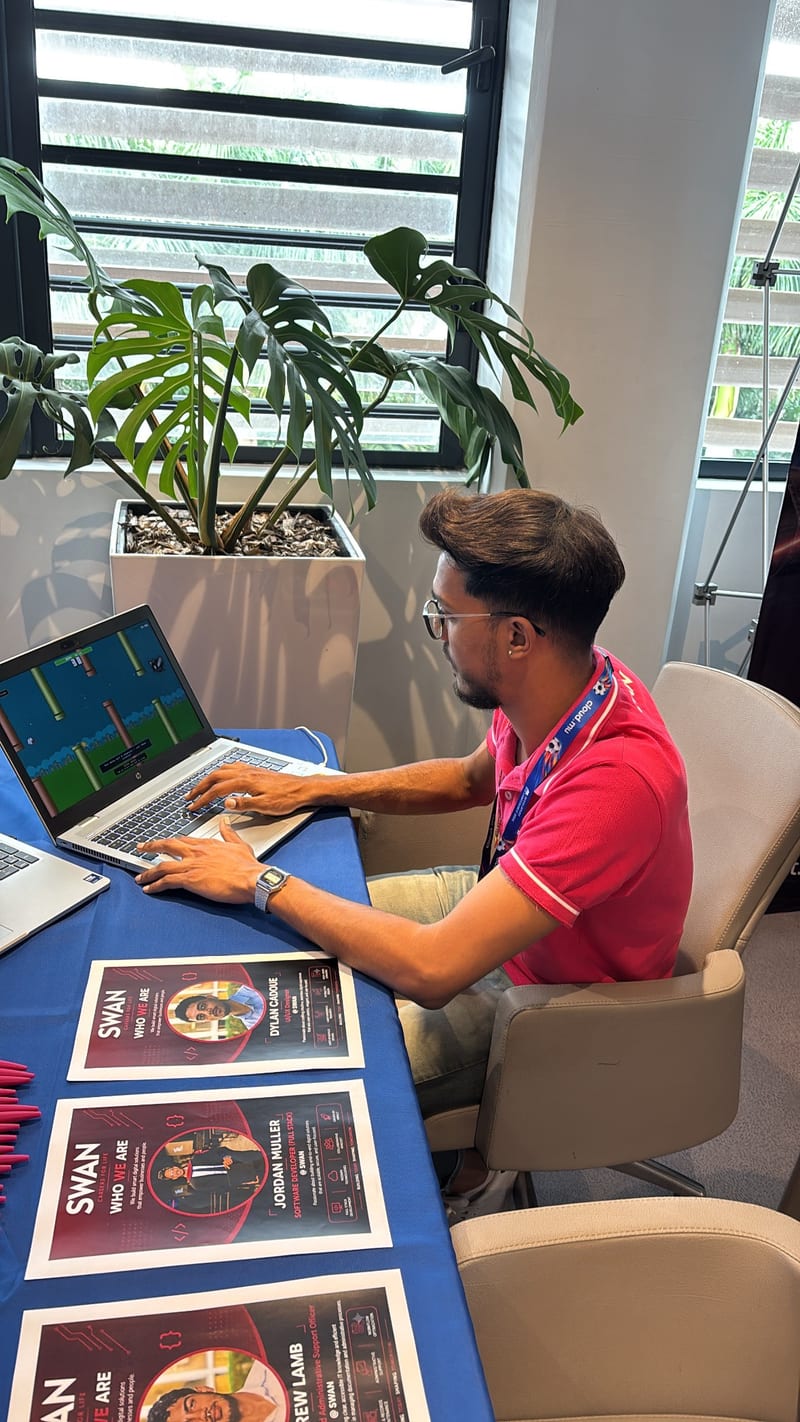 Jordan Somorowa at work
